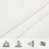 Weißes Sonnensegel Cristodora 3,5x4,5 m (160 g/m² HDPE)