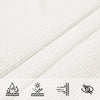 Weißes Sonnensegel Tudosi 4/5x3 m (160 g/m² HDPE)