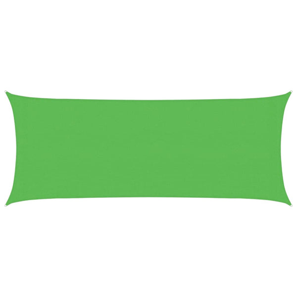 Hellgrünes Sonnensegel Cristodora 2x4,5 m (160 g/m² HDPE)