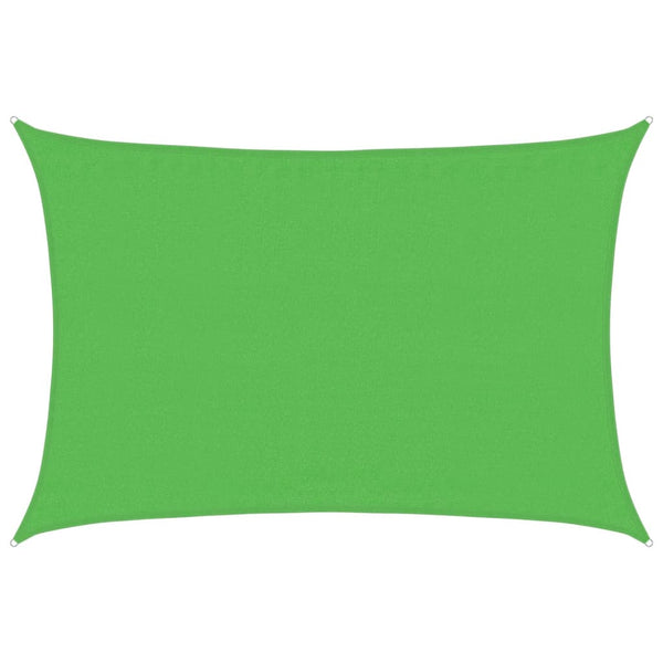 Sonnensegel Cristodora hellgrün 3,5x4,5 m (160 g/m² HDPE)