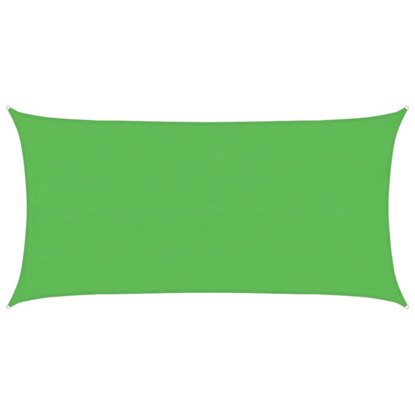 Sonnensegel Cristodora hellgrün 4x7 m (160 g/m² hdpe)