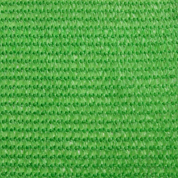 Vaaleanvihreä aurinkopurje Cristodora 6x7 m (160 g/m² hdpe)