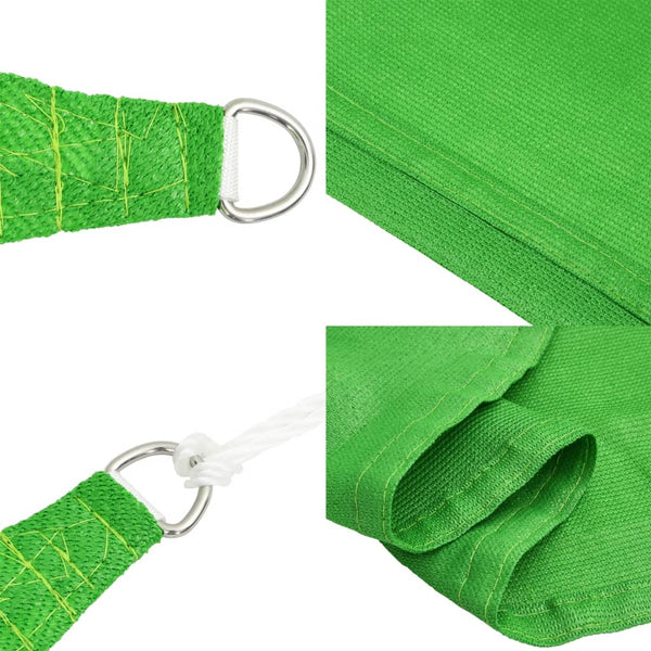Sonnensegel hellgrün Epamimondas 5x6x6 m (160 g/m² HDPE)