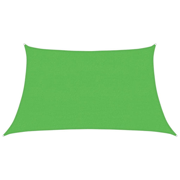 Hellgrünes Sonnensegel Tudosi 3/4x2 m (160 g/m² HDPE)