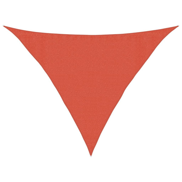 Terrakotta Sonnensegel Epamimondas 3,5x3,5x4,9 m (160 g/m² HDPE)