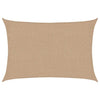 Harmaanruskea aurinkopurje Cristodora 2x3 m (160 g/m² hdpe)