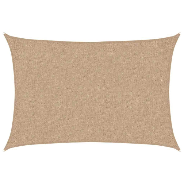 Harmaanruskea aurinkopurje Cristodora 2x3 m (160 g/m² hdpe)