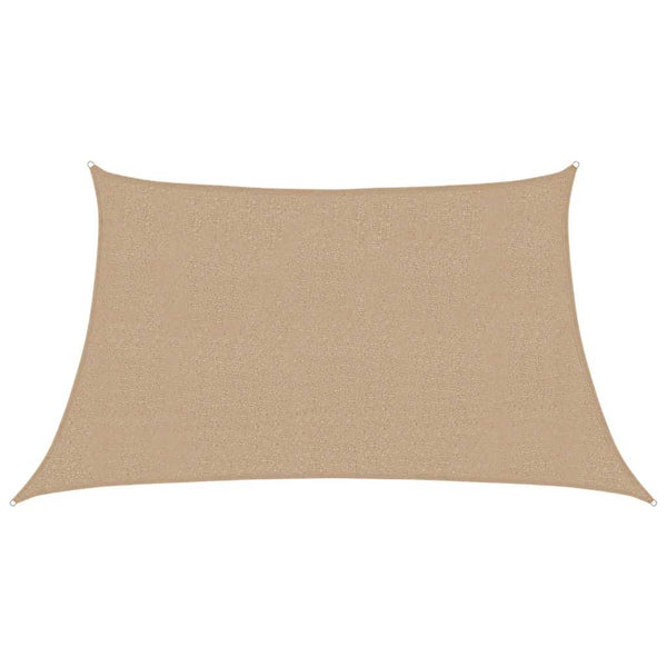 Graubraunes Sonnensegel Tudosi 3/4x2 m (160 g/m² HDPE)