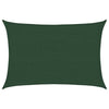 Dunkelgrünes Sonnensegel Cristodora 2,5x3,5 m (160 g/m² HDPE)