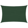 Dunkelgrünes Sonnensegel Cristodora 2,5x4 m (160 g/m² HDPE)