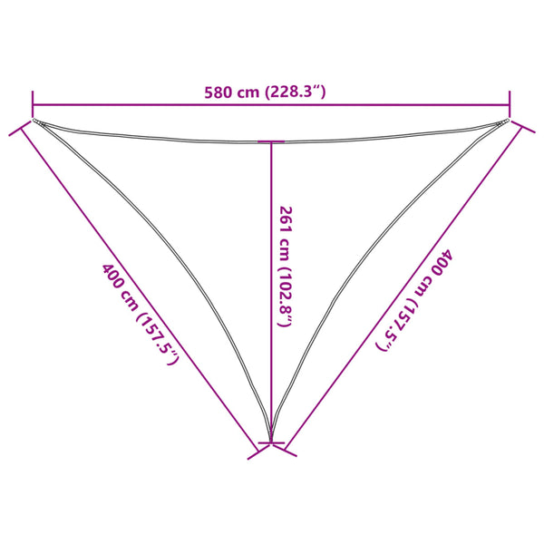 Dunkelgrünes Sonnensegel Epamimondas 4x4x5,8 m (160 g/m² HDPE)