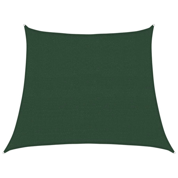 Dunkelgrünes Sonnensegel Tudosi 3/4x3 m (160 g/m² HDPE)