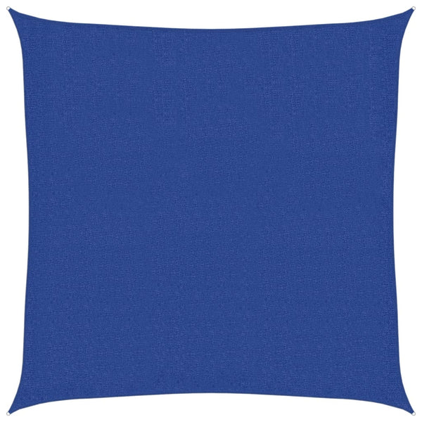 Blaues Sonnensegel Huth 2,5x2,5 m (160 g/m² HDPE)