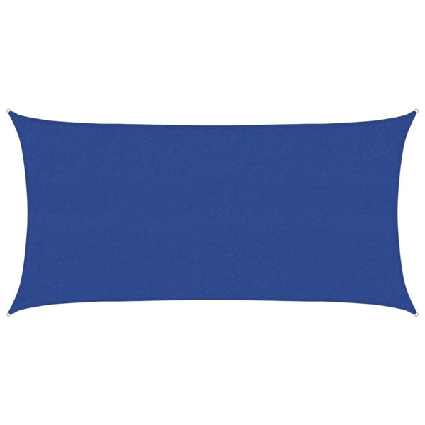 Sininen aurinkopurje Cristodora 2,5x4,5 m (160 g/m² hdpe)
