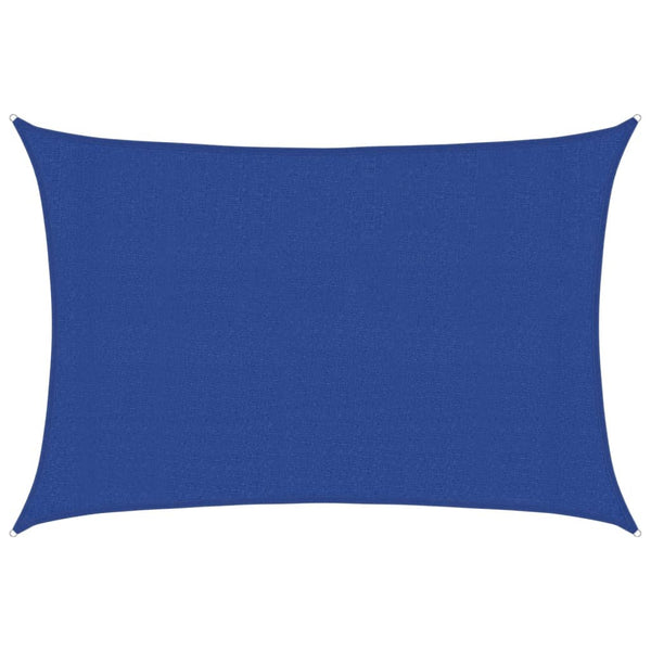 Sininen aurinkopurje Cristodora 3x5 m (160 g/m² suorakaide hdpe)