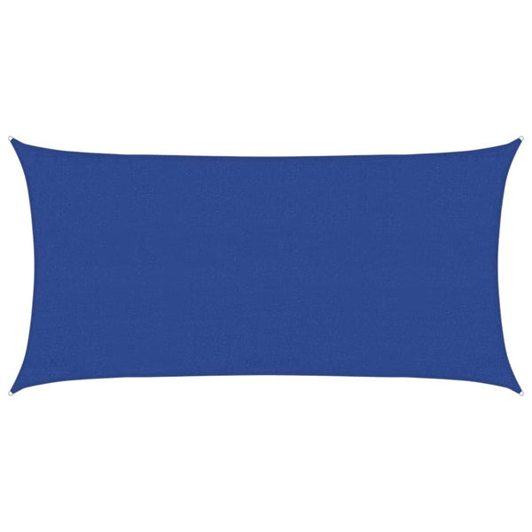 Sininen aurinkopurje Cristodora 3x6 m (160 g/m² suorakaide hdpe)