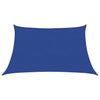 Blaues Sonnensegel Tudosi 3/4x2 m (160 g/m² HDPE)