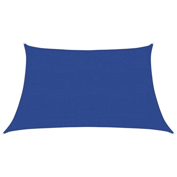 Blaues Sonnensegel Tudosi 3/4x2 m (160 g/m² HDPE)