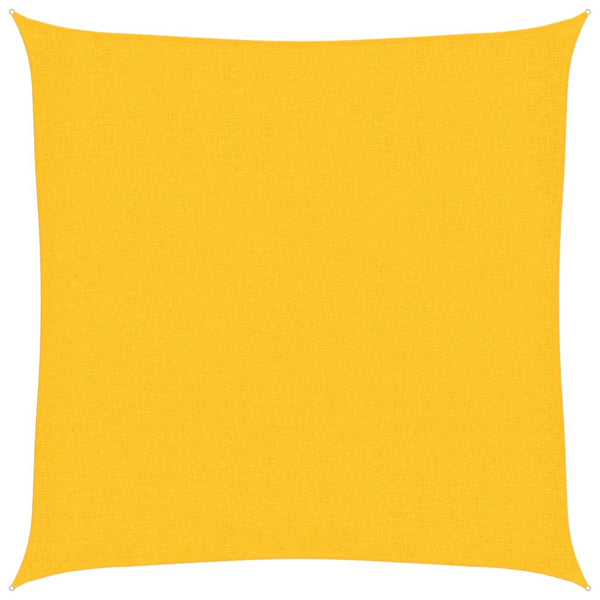 Keltainen aurinkopurje Huth 2,5x2,5 m (160 g/m² hdpe)
