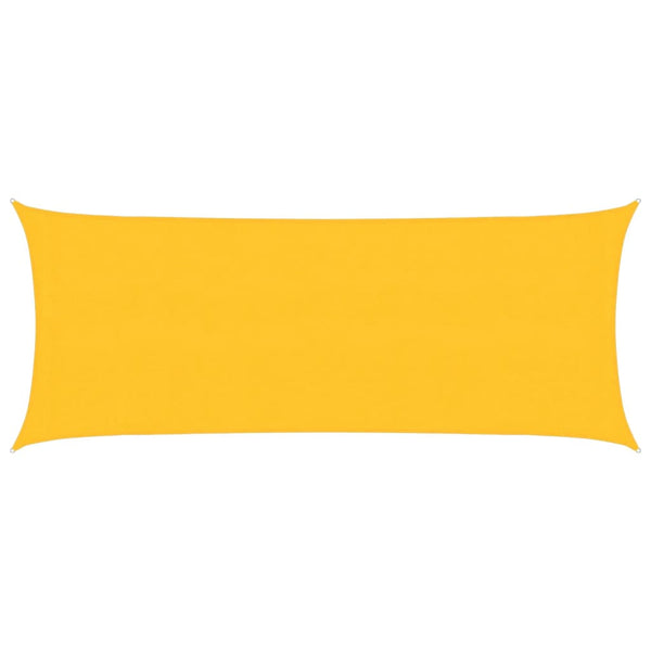 Gelbes Sonnensegel Cristodora 2x5 m (160 g/m² HDPE)
