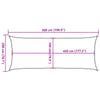 Gelbes Sonnensegel Cristodora 2x5 m (160 g/m² HDPE)