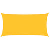 Gelbes Sonnensegel Cristodora 2,5x5 m (160 g/m² HDPE)