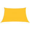 Gelbes Sonnensegel Tudosi 3/4x2 m (160 g/m² HDPE)