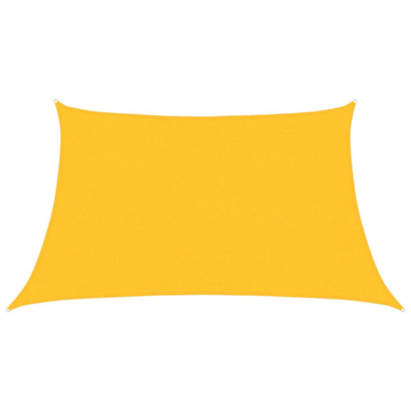 Gelbes Sonnensegel Tudosi 3/4x2 m (160 g/m² HDPE)