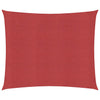 Rotes Sonnensegel Huth 4,5x4,5 m (160 g/m² HDPE)