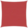 Rotes Sonnensegel Huth 7x7 m (160 g/m² HDPE)