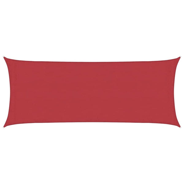 Punainen aurinkopurje Cristodora 2x5 m (160 g/m² hdpe)