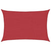 Rotes Sonnensegel Cristodora 3x4,5 m (160 g/m² HDPE)