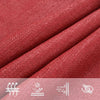 Rotes Sonnensegel Cristodora 3x4,5 m (160 g/m² HDPE)
