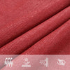 Rotes Sonnensegel Cristodora 3,5x4,5 m (160 g/m² HDPE)