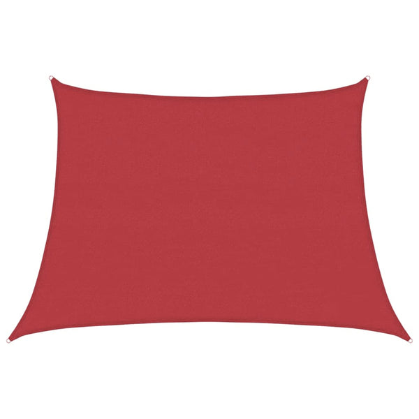 Rotes Sonnensegel Tudosi 4/5x3 m (160 g/m² HDPE)