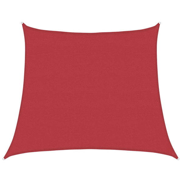 Rotes Sonnensegel Tudosi 4/5x4 m (160 g/m², HDPE)