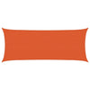 Sonnensegel Cristodora orange 2x5 m (160 g/m² HDPE)