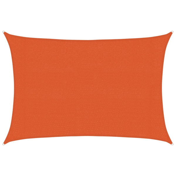 Oranges Sonnensegel Cristodora 3x5 m (160 g/m² Rechteck HDPE)