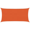Sonnensegel Cristodora orange 3x6 m (160 g/m² rechteckig HDPE)