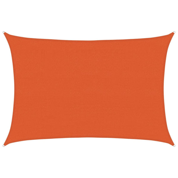Oranges Sonnensegel Cristodora 4x5 m (160 g/m² Rechteck HDPE)