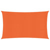Oranssi aurinkopurje Cristodora 4x7 m (160 g/m² suorakaide hdpe)