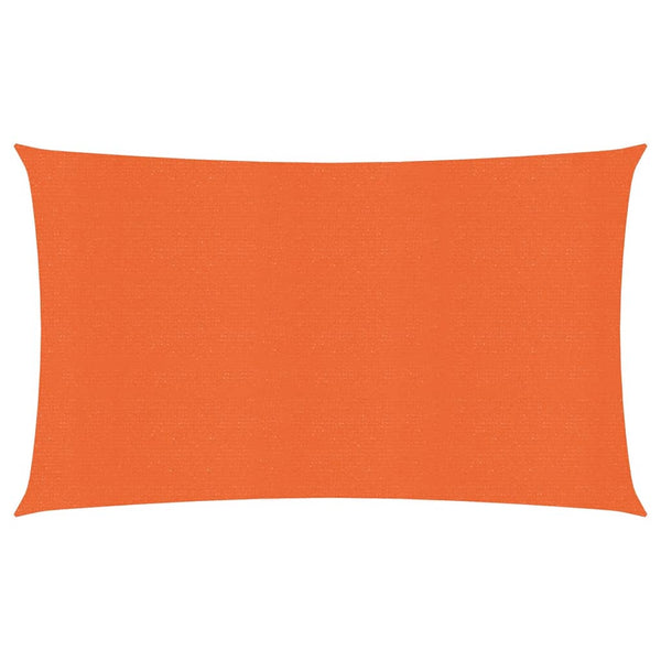 Oranssi aurinkopurje Cristodora 4x7 m (160 g/m² suorakaide hdpe)