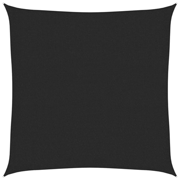 Sonnensegel Huth 2x2 m schwarz (160 g/m² HDPE)