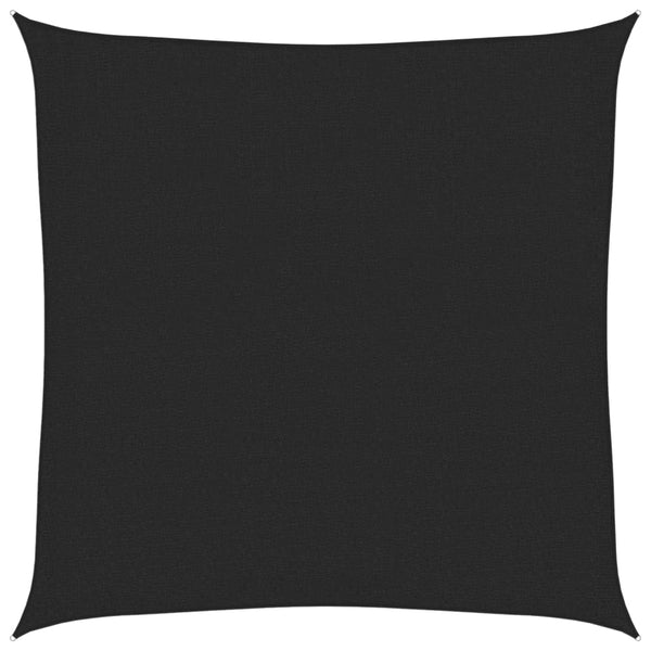 Musta aurinkopurje Huth 3x3 m (160 g/m² hdpe)