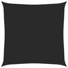 Schwarzes Sonnensegel Huth 3,6x3,6 m (160 g/m² HDPE)
