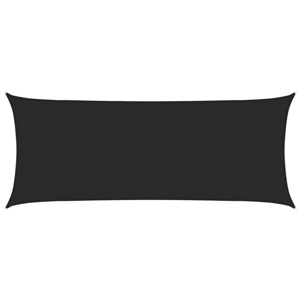 Sonnensegel Cristodora 2x4,5 m schwarz (160 g/m² HDPE)