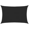 Schwarzes Sonnensegel Cristodora 3x4 m (160 g/m² HDPE)