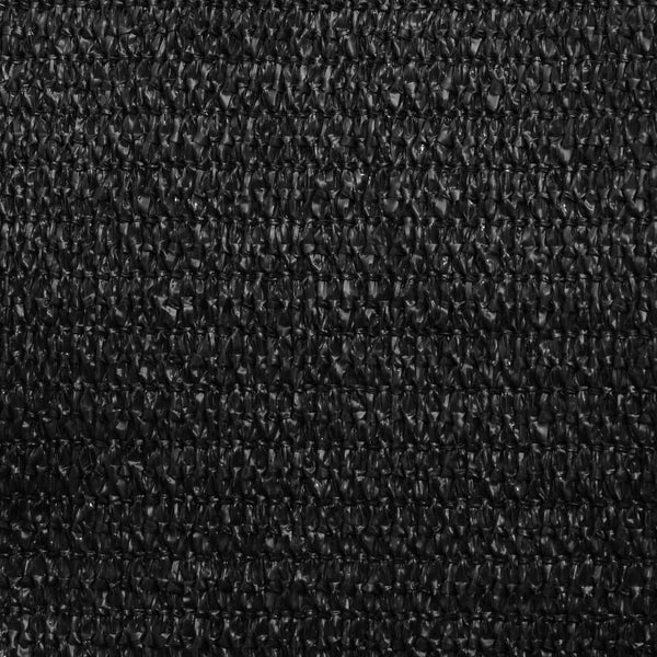 Schwarzes Sonnensegel Cristodora 3x4 m (160 g/m² HDPE)