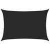 Schwarzes Sonnensegel Cristodora 3x5 m (160 g/m² HDPE)