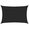 Schwarzes Sonnensegel Cristodora 3,5x4,5 m (160 g/m² HDPE)